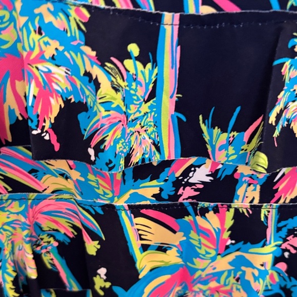 NWOT Tropical Print Sleeveless Dress - Picture 3 of 4